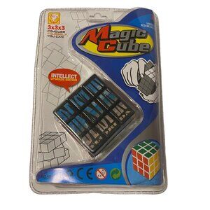 Magic‎ Cube 3x3x3 Intellect Upgrad Edition Puzzle Toy Ages 6+ Destin Florida NEW